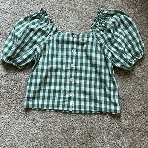 Madewell plaid shirt